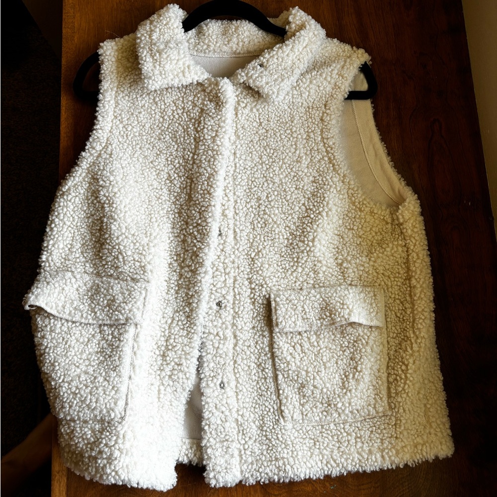Fuzzy Amazon vest